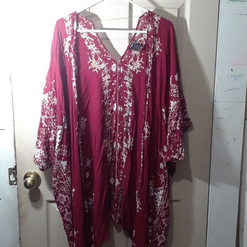 RED WINE CARDIGAN